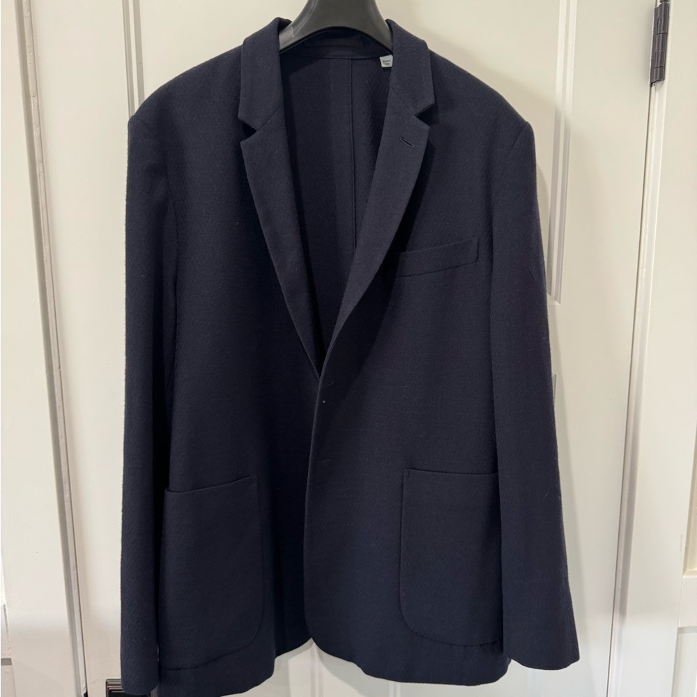 Faconnable Navy Wool Blazer – Made in Italy – Classic Fit – Size 42R